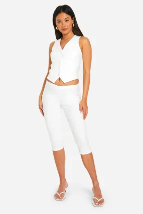 Super Stretch-Weste & Capri-Hose